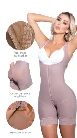 7063-2S21-Faja Postparto y Postquirurgica Ultra Moldeadora con Broches