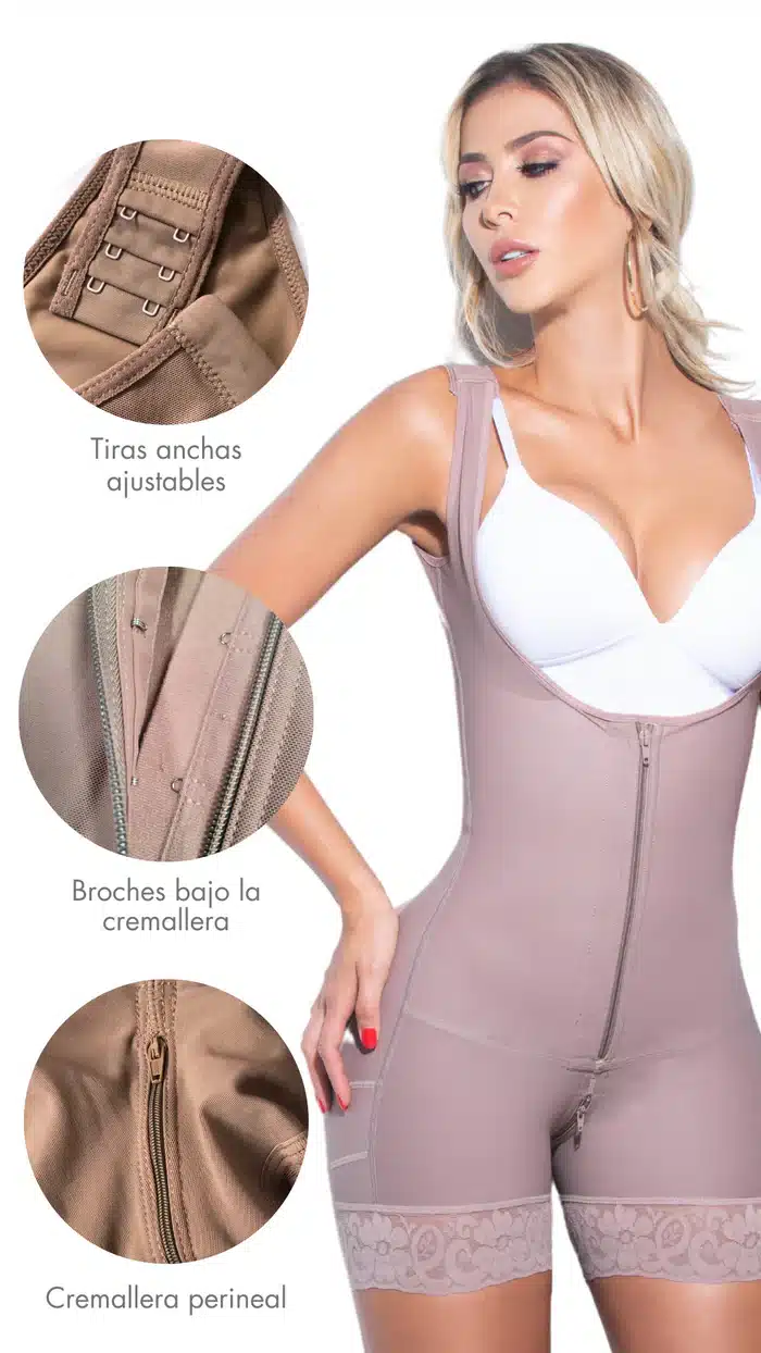 7063-Faja Postparto y Postquirurgica Ultra Moldeadora con Látex Interno